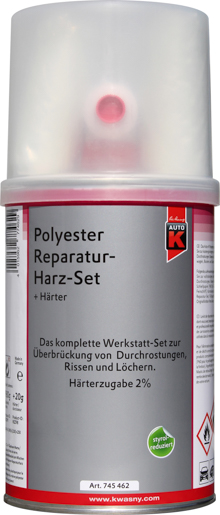 Kwasny Auto-K Polyester Rep.-harz 1,0 kg SET, styrolreduziert